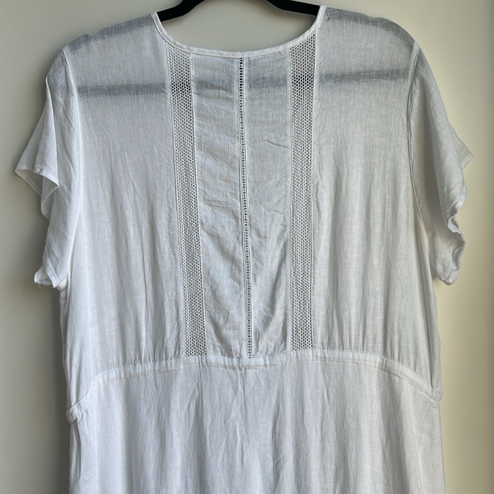 Rails  Kiki Midi Dress in White Lace Detail - Picture 12 of 16